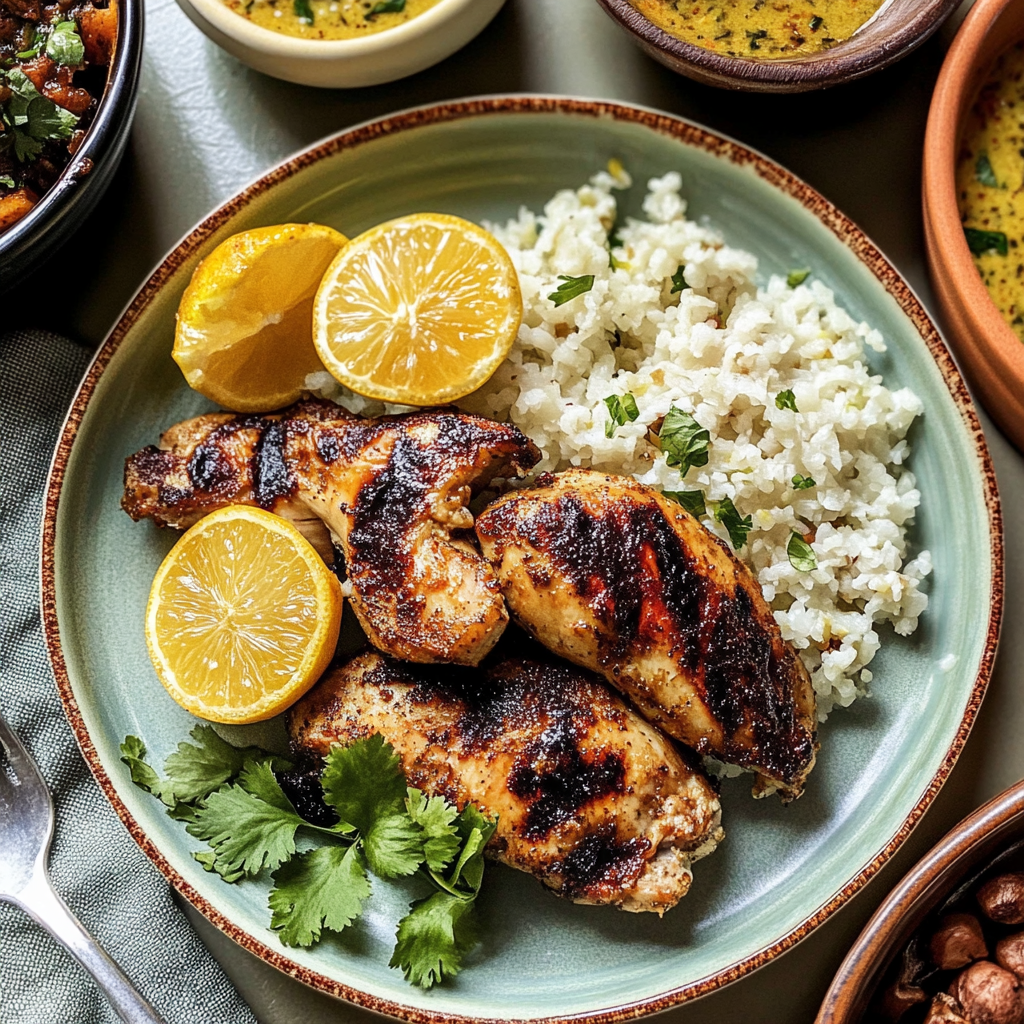 Recipe preparation for mojo chicken legs