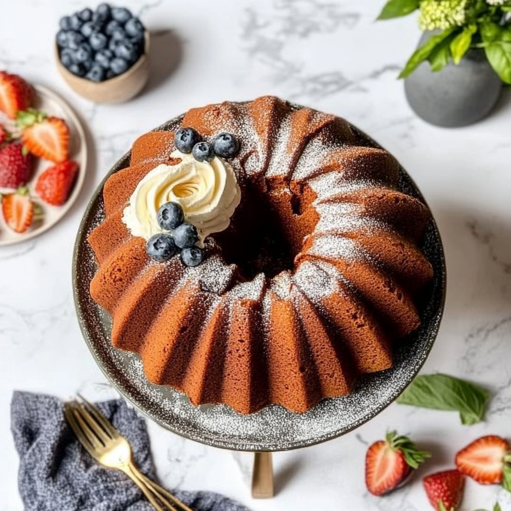 Recipe preparation for cream cheese pound cake