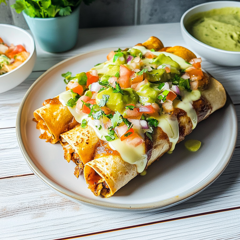 Recipe preparation for mini vegan taquitos