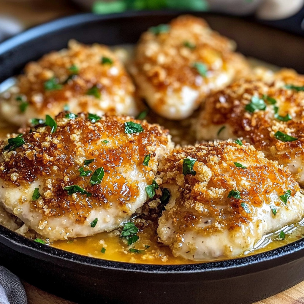 Recipe preparation for longhorn parmesan crusted chicken