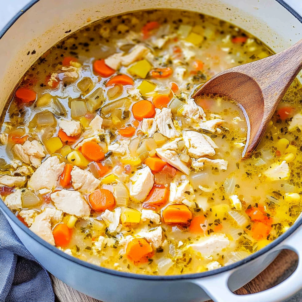 Recipe preparation for chicken pastina soup