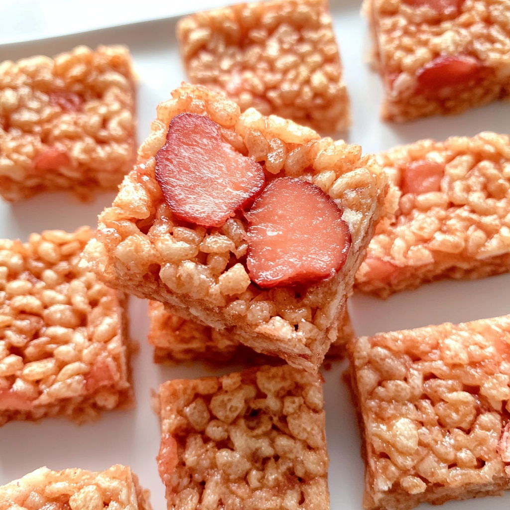 Recipe preparation for pink rice krispie treats