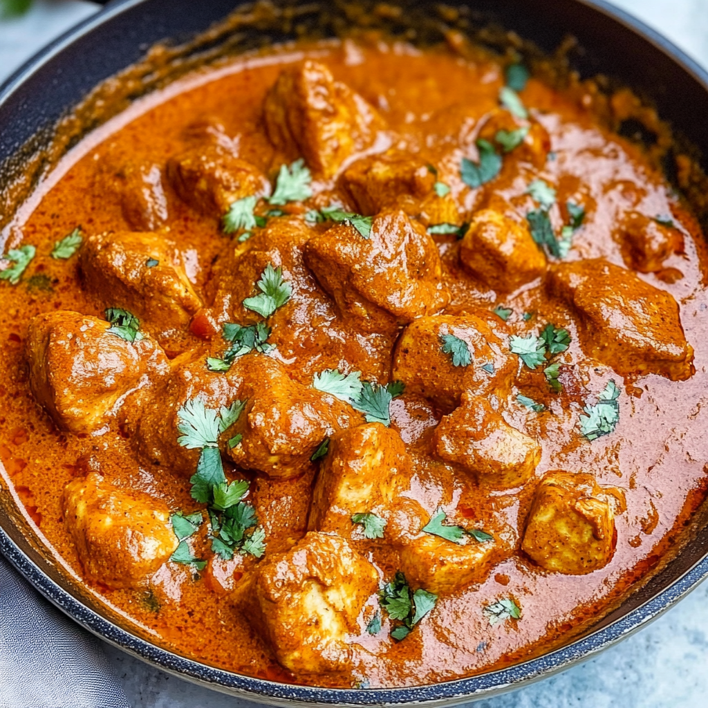 Recipe preparation for easy butter chicken