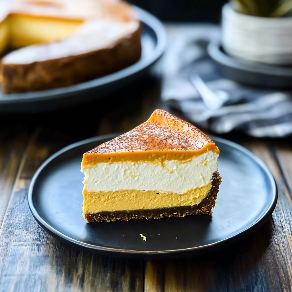 Recipe preparation for sweet potato cheesecake