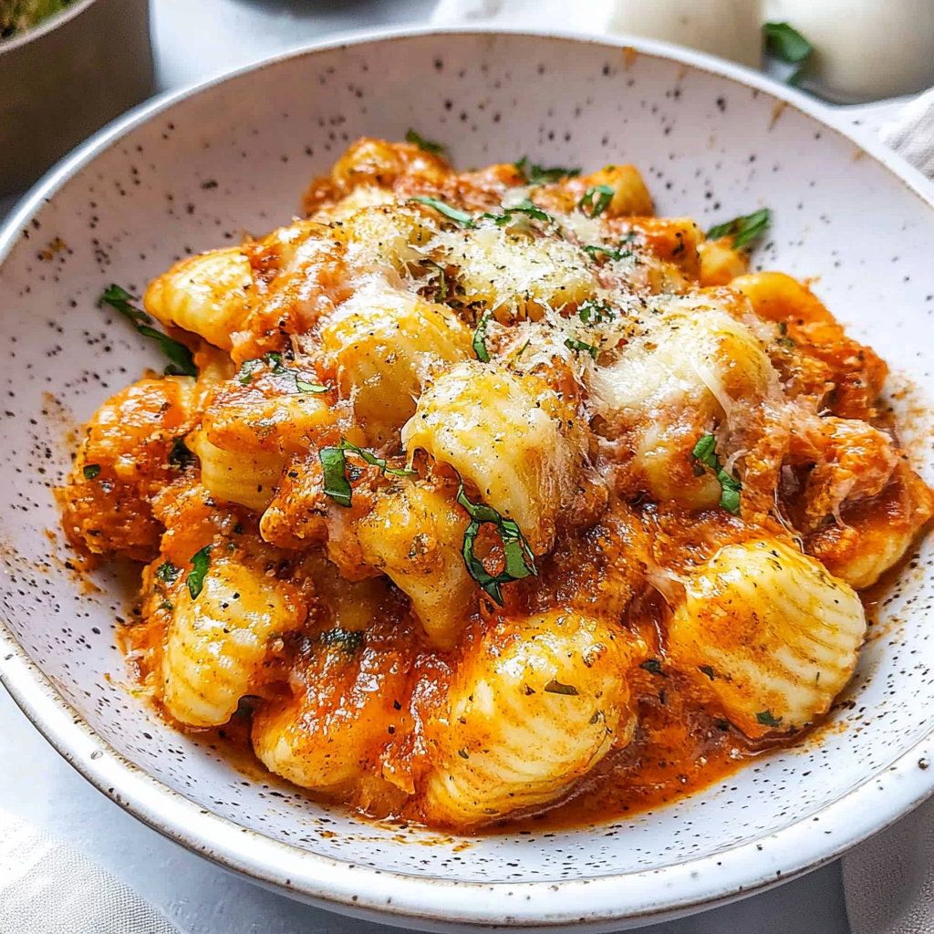 Recipe preparation for chicken gnocchi recipe
