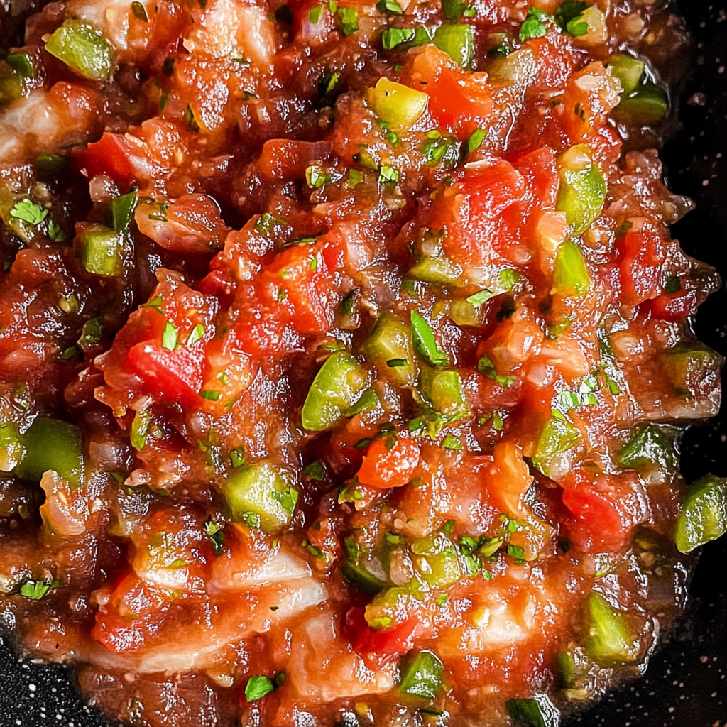Recipe preparation for restaurant style salsa