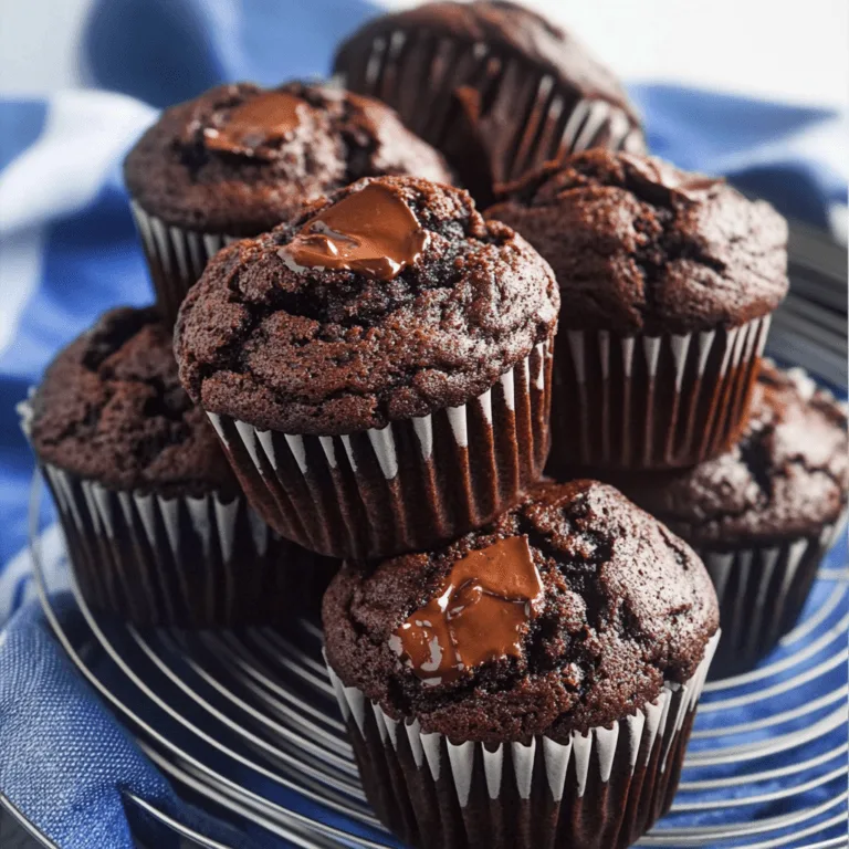 Irresistible Chocolate Banana Muffins for Sweet Bliss
