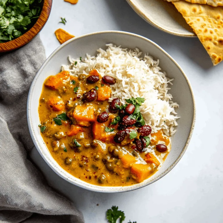 Irresistible Lentil Pumpkin Curry Recipe for Cozy Nights