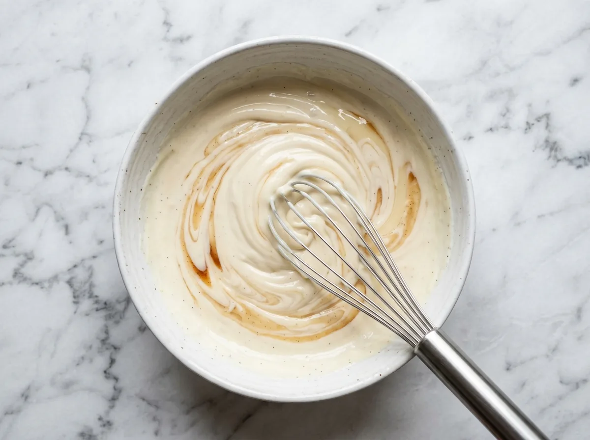 Fresas con Crema whisk the sweet cream