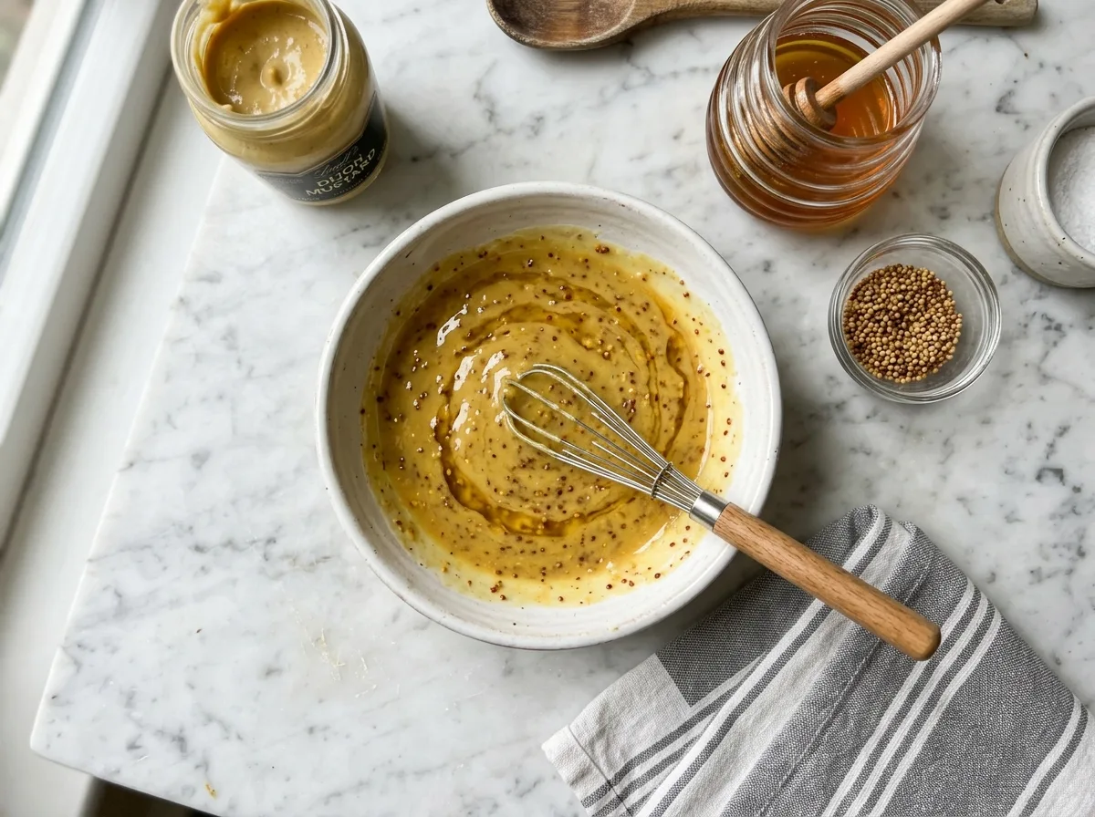 Honey Mustard Chicken Avocado Sandwich sauce